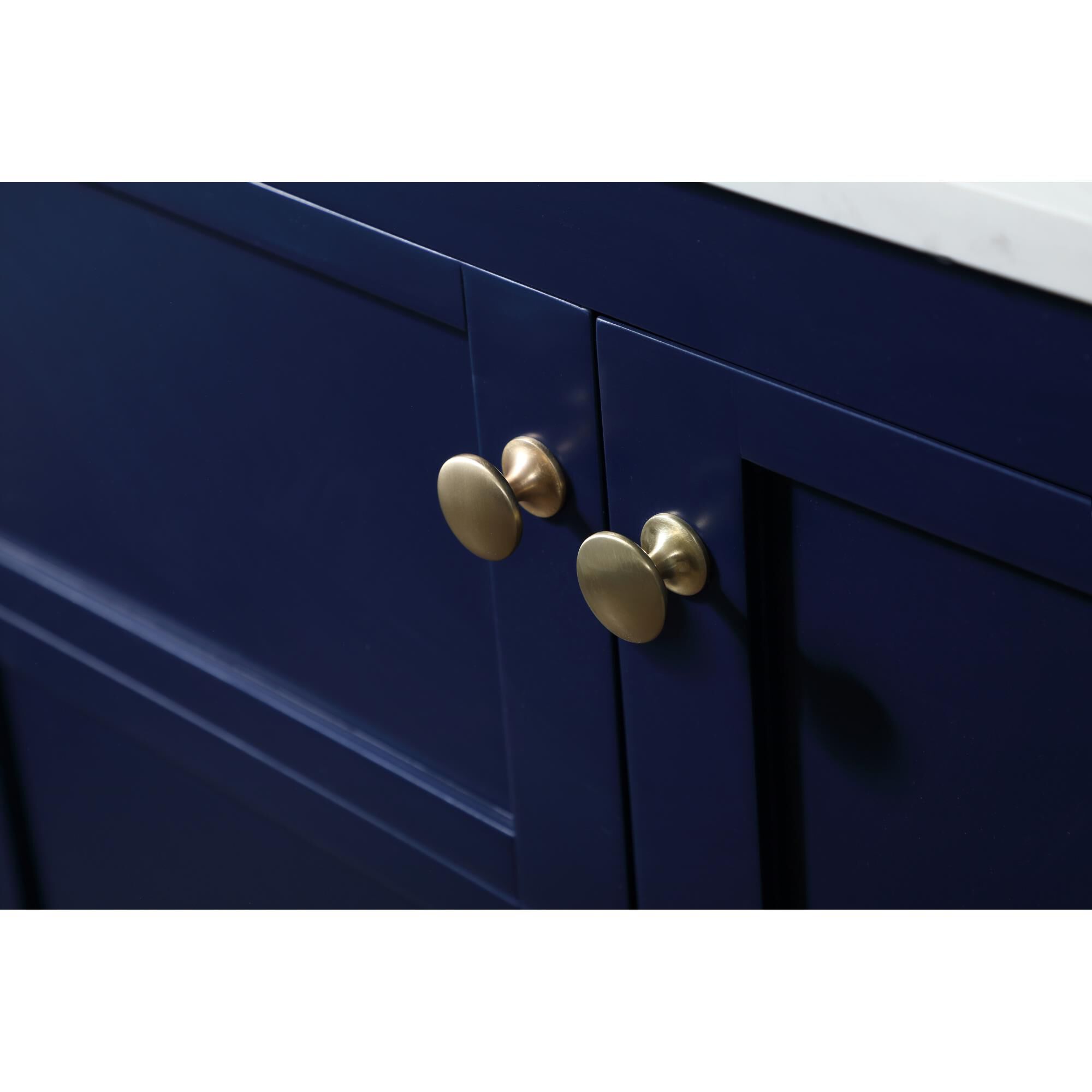 Shown in Blue finish