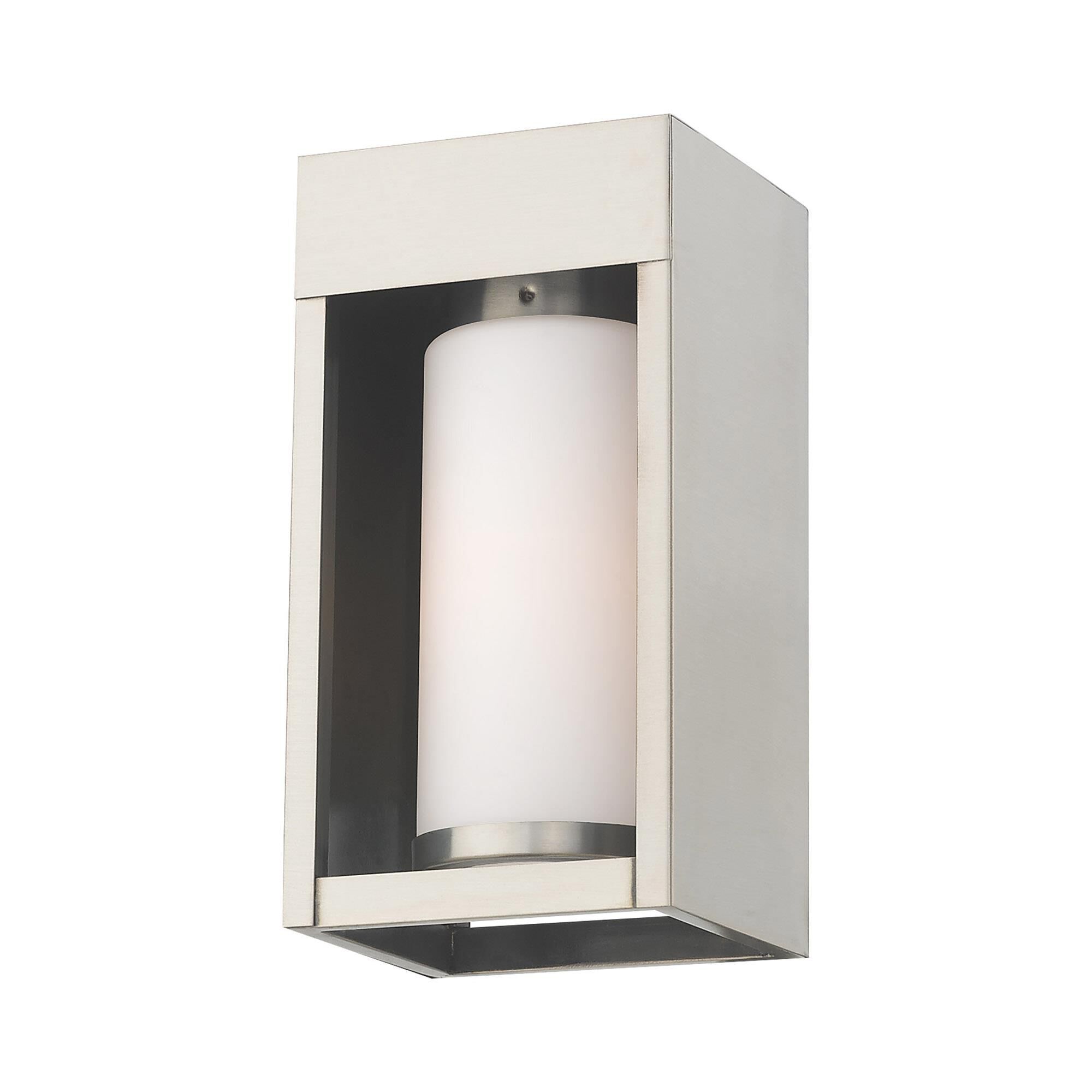 Bleecker 9 Inch Tall 1 Light Outdoor Wall Light by Livex Lighting
