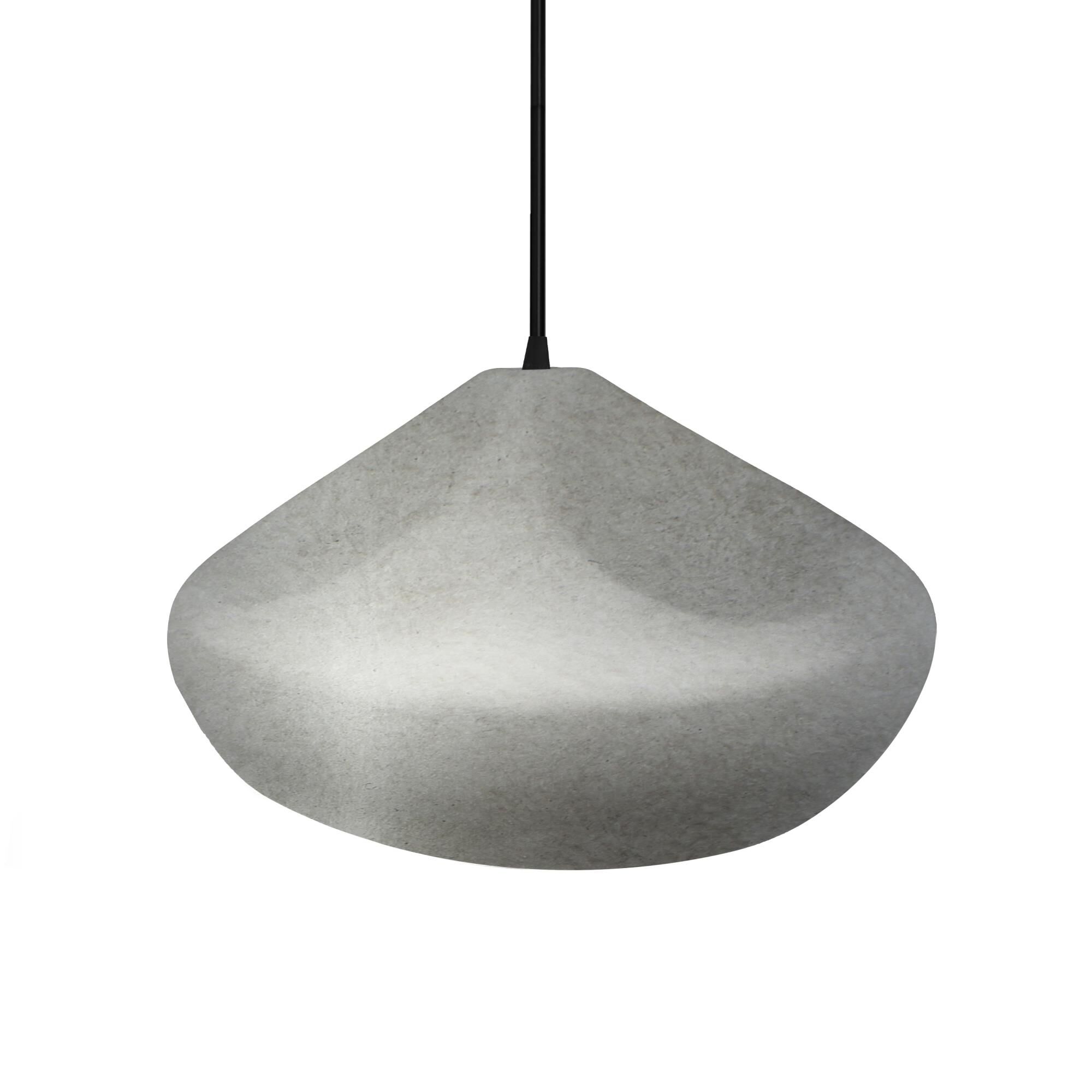 Shown in Matte Black finish and Antique Silver shade