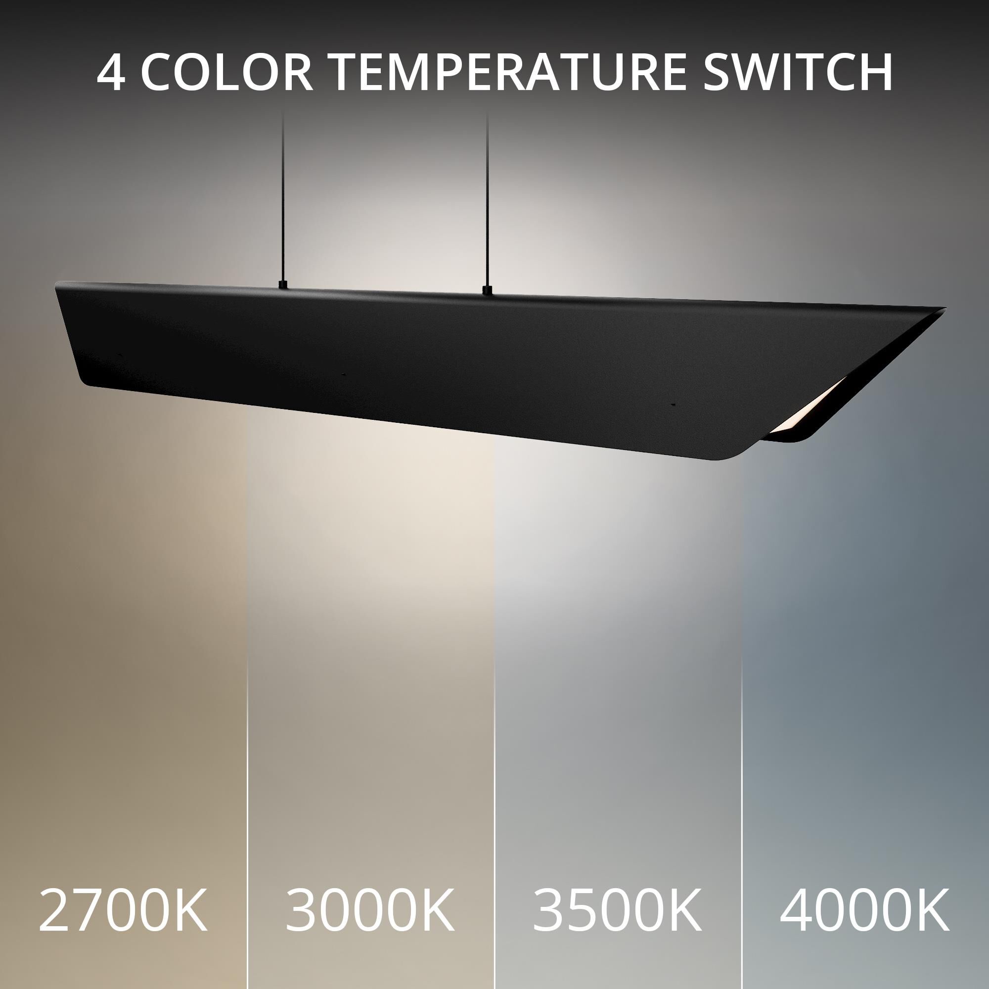 Shown in Black finish