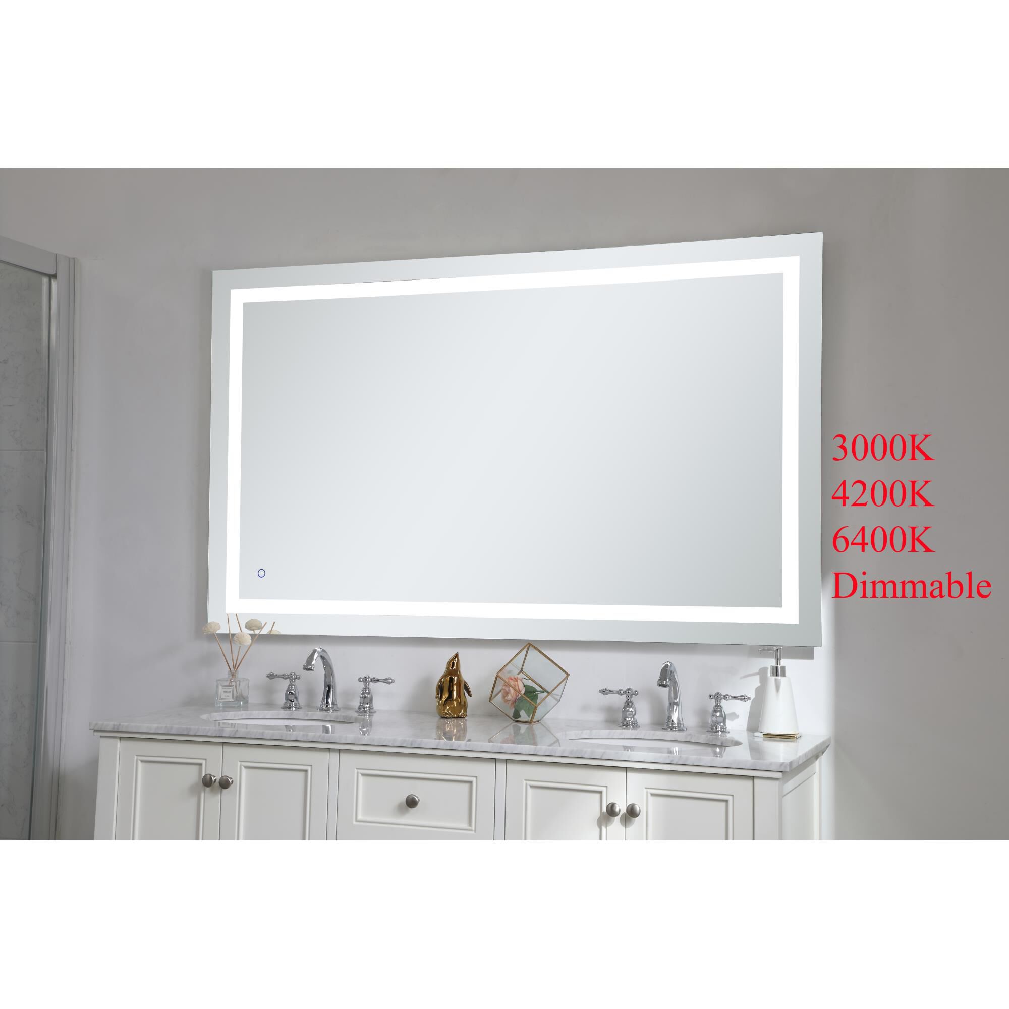 Helios LED Lighted Mirrors by Elegant Decor