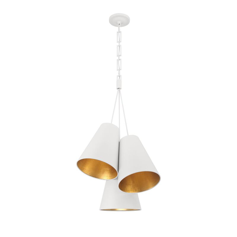 Alston 20 Inch 3 Light Multi Light Pendant by Crystorama