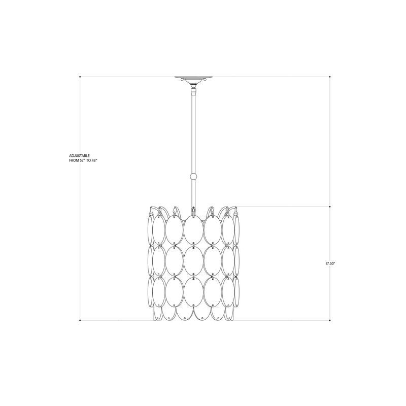 Airlie Small Pendant Light by Currey & Company