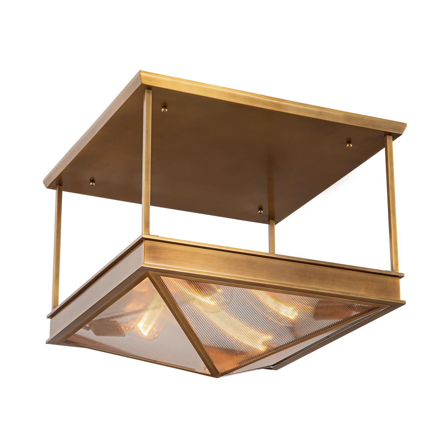 Elisa Carlucci Cairo 19 Inch 4 Light Semi Flush Mount by Alora Lighting