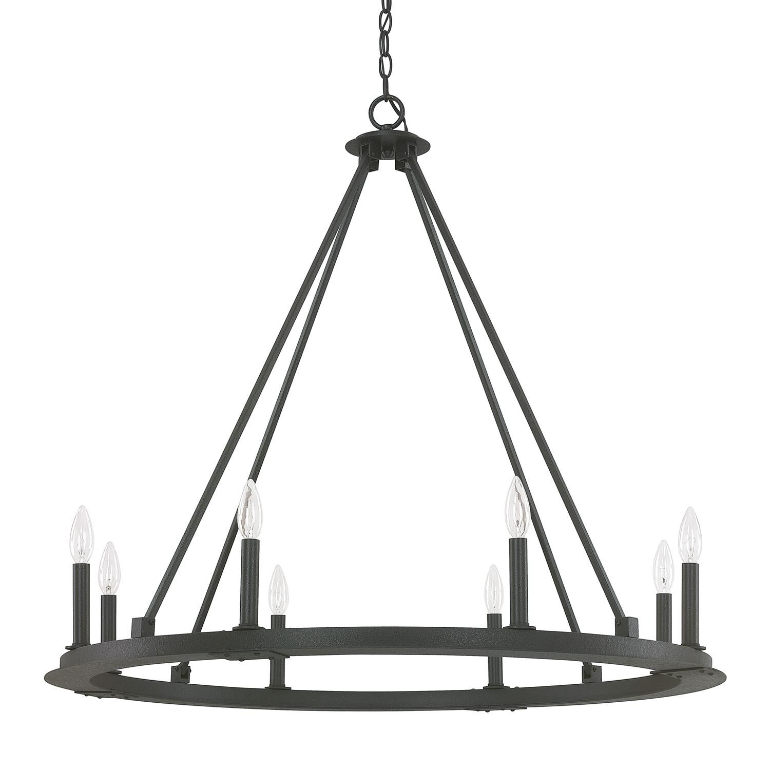 Shown in Black Iron finish
