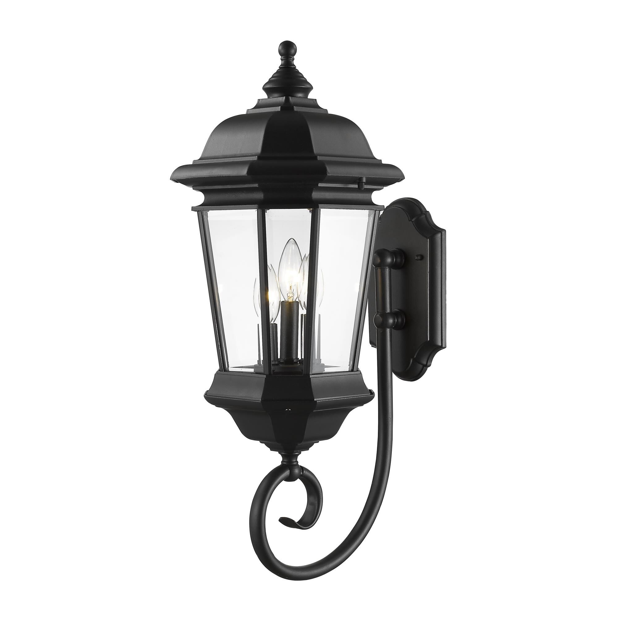Melbourne 25 Inch Tall 3 Light Outdoor Wall Light by Z-Lite