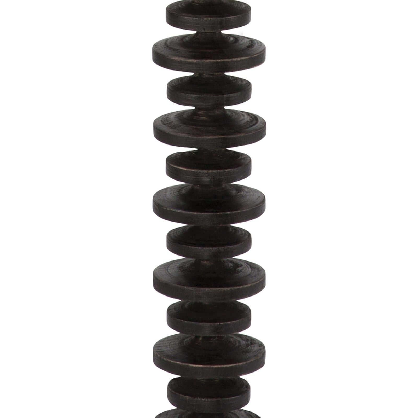 Shown in Ebony finish and Linen shade