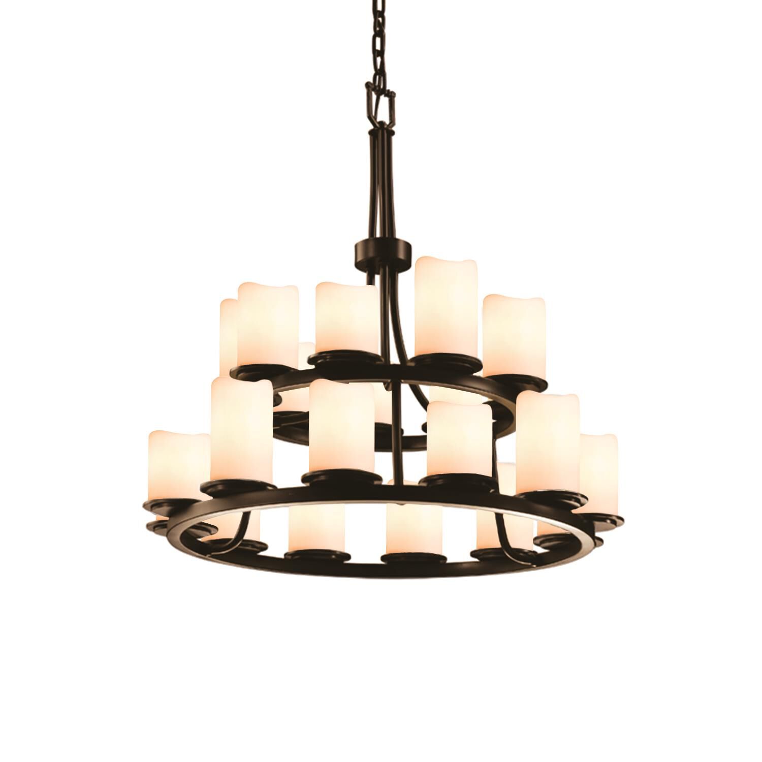 Candlearia 33 Inch 21 Light Chandelier by Justice Design Group