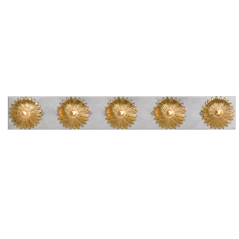 Broche 31 Inch 5 Light Bath Vanity Light by Crystorama