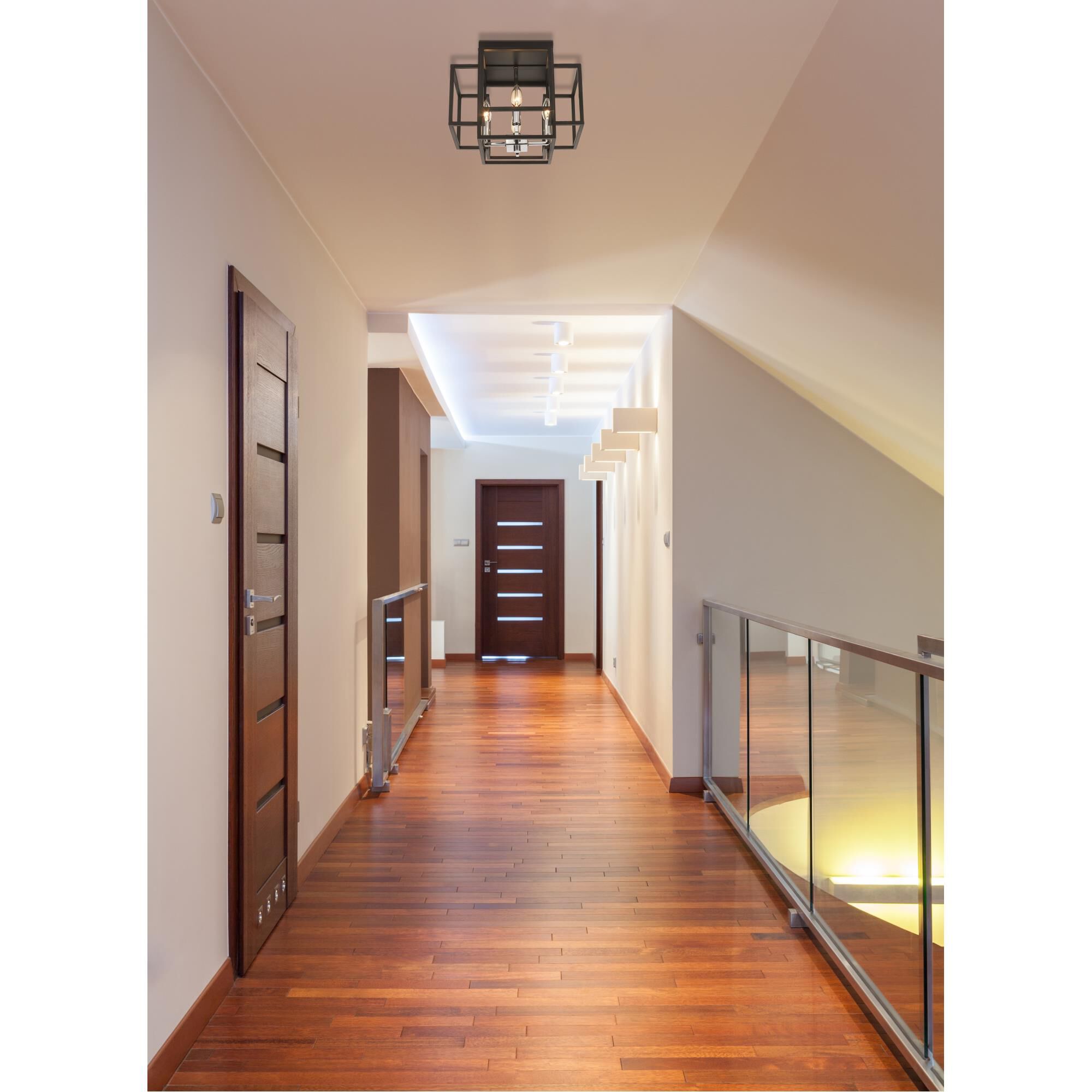 Titania 14 Inch 4 Light Flush Mount by Z-Lite