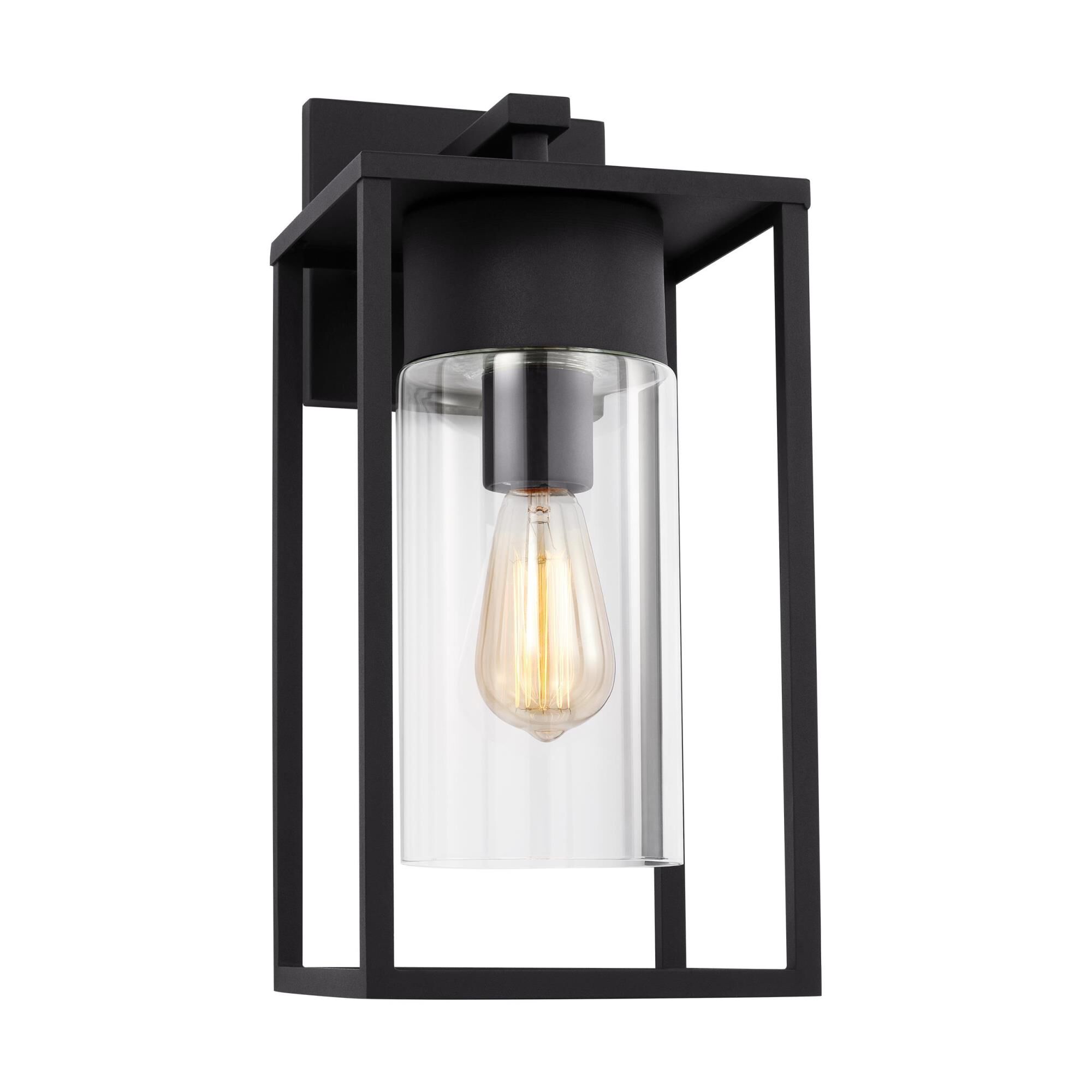 Shown in Black finish and Clear glass and Clear Glass shade
