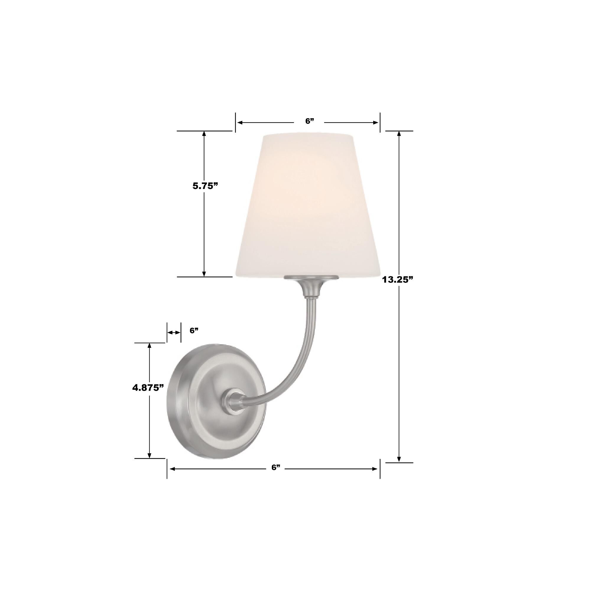 Crystorama Sylvan 13 Inch Wall Sconce