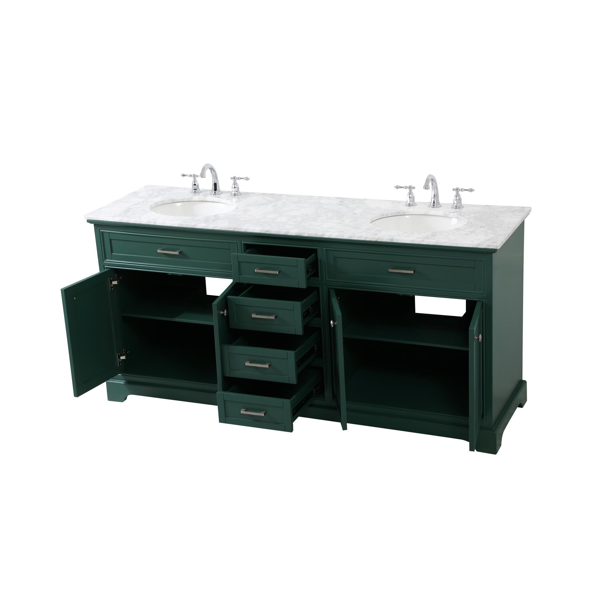 Shown in Green finish