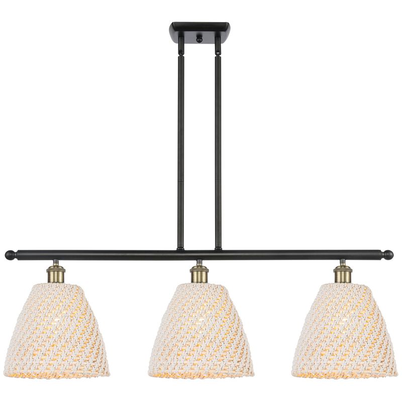 Bruno Marashlian Bristol Natural 36 Inch Linear Suspension Light by Innovations Lighting