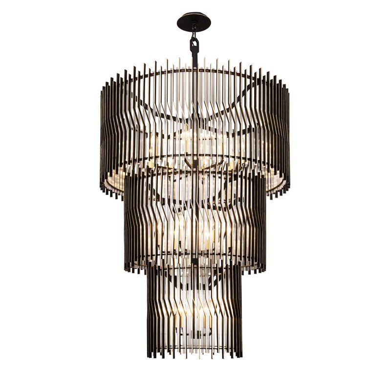 Ron Henderson Park Row 32 Inch Chandelier by Varaluz