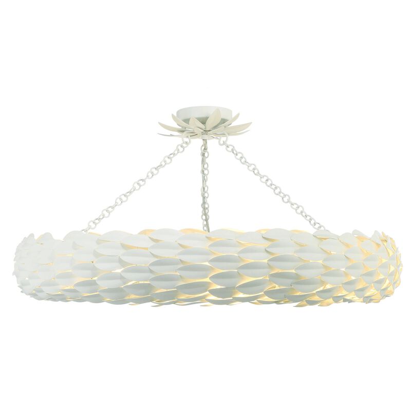 Broche Large Pendant Light by Crystorama