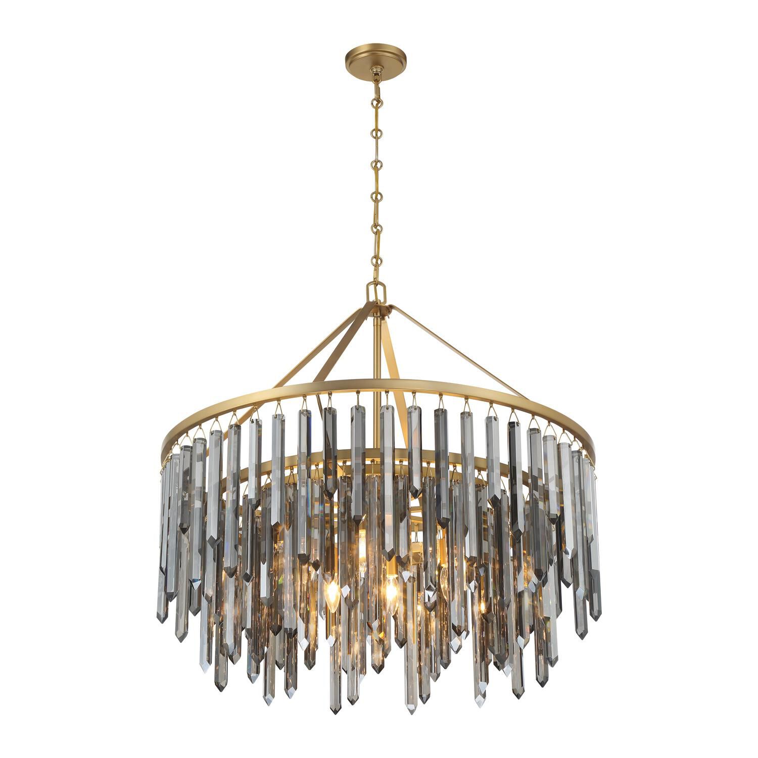 Gemma 32 Inch Chandelier by Crystorama