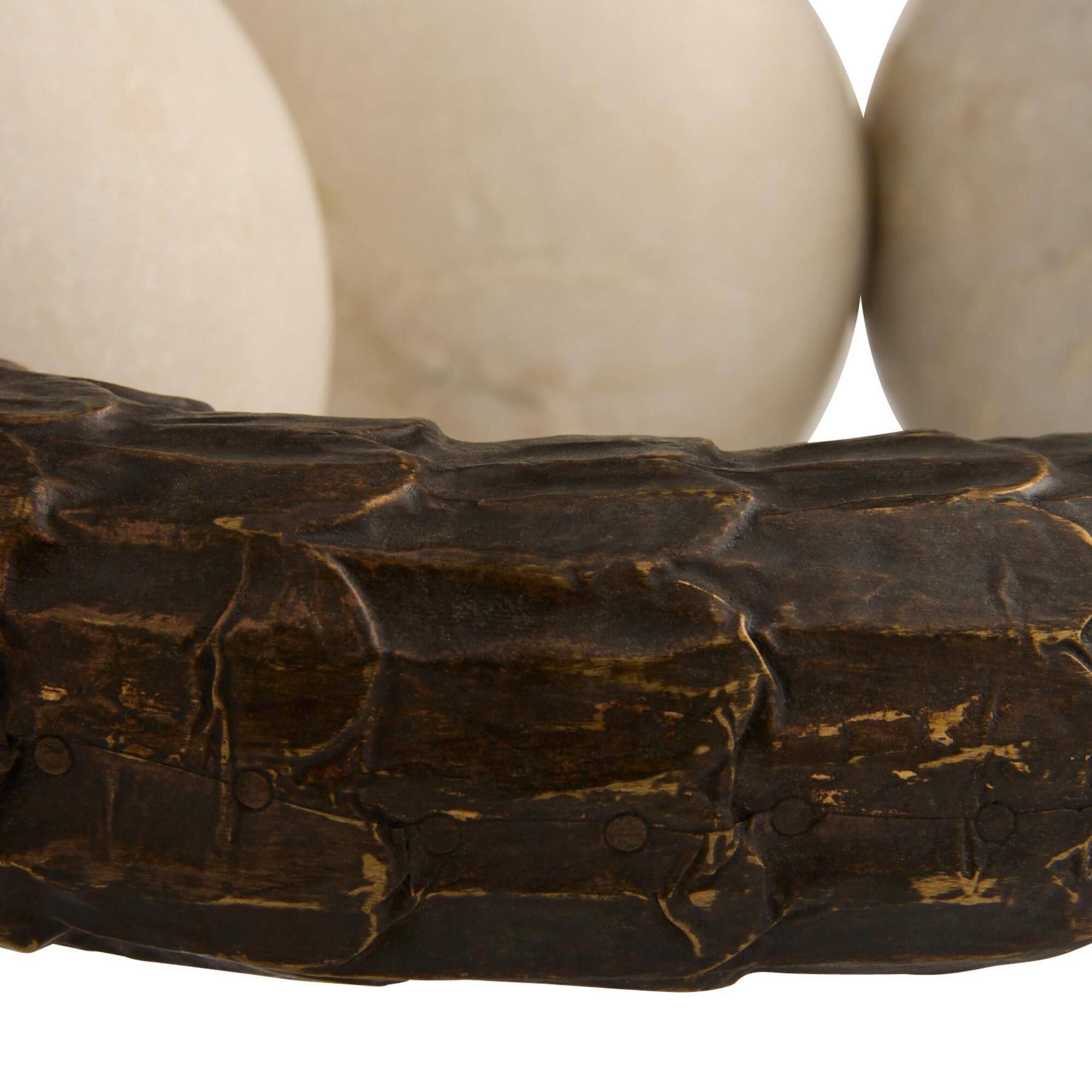 Shown in White and Bronze finish
