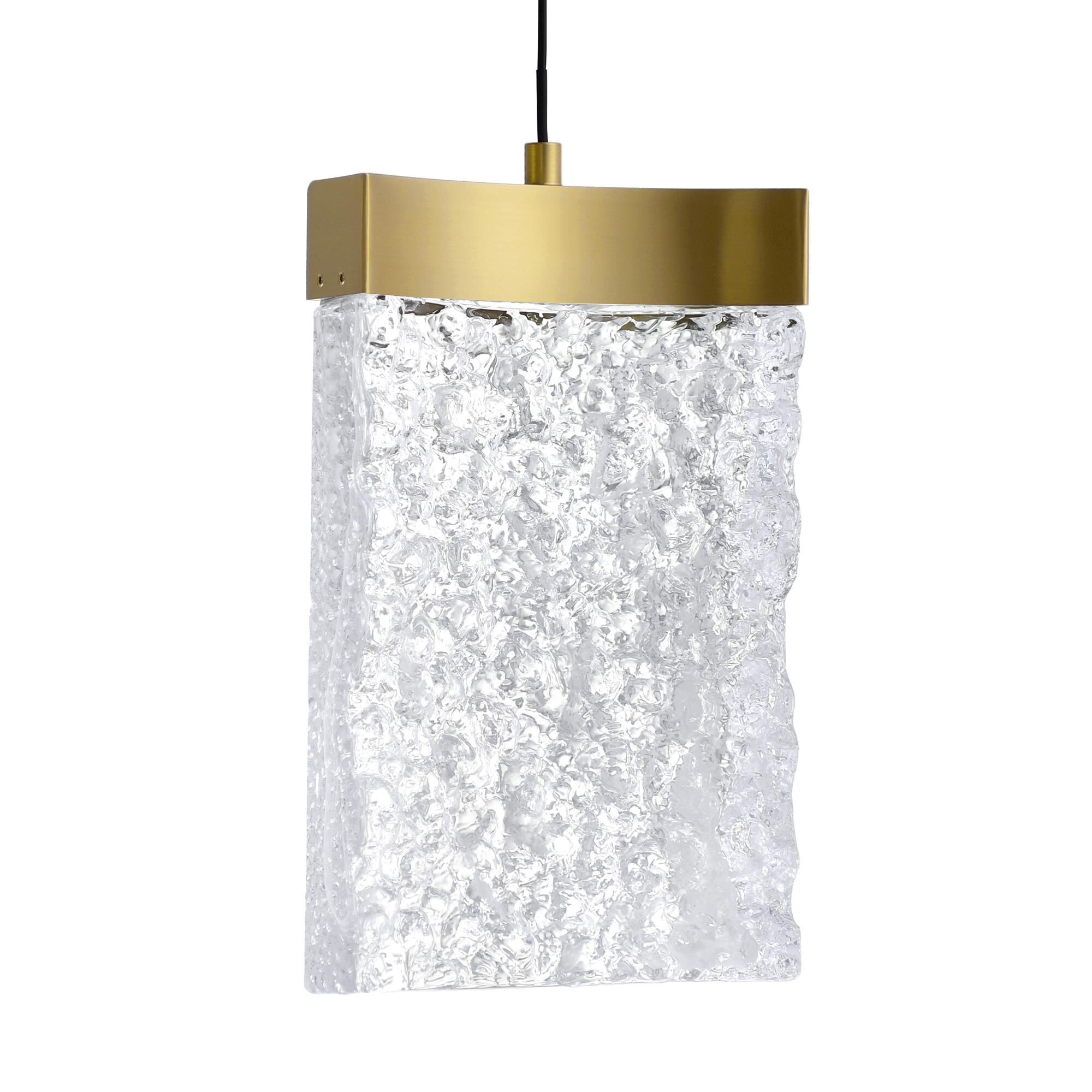 Lava Linear Suspension Light by CWI Lighting