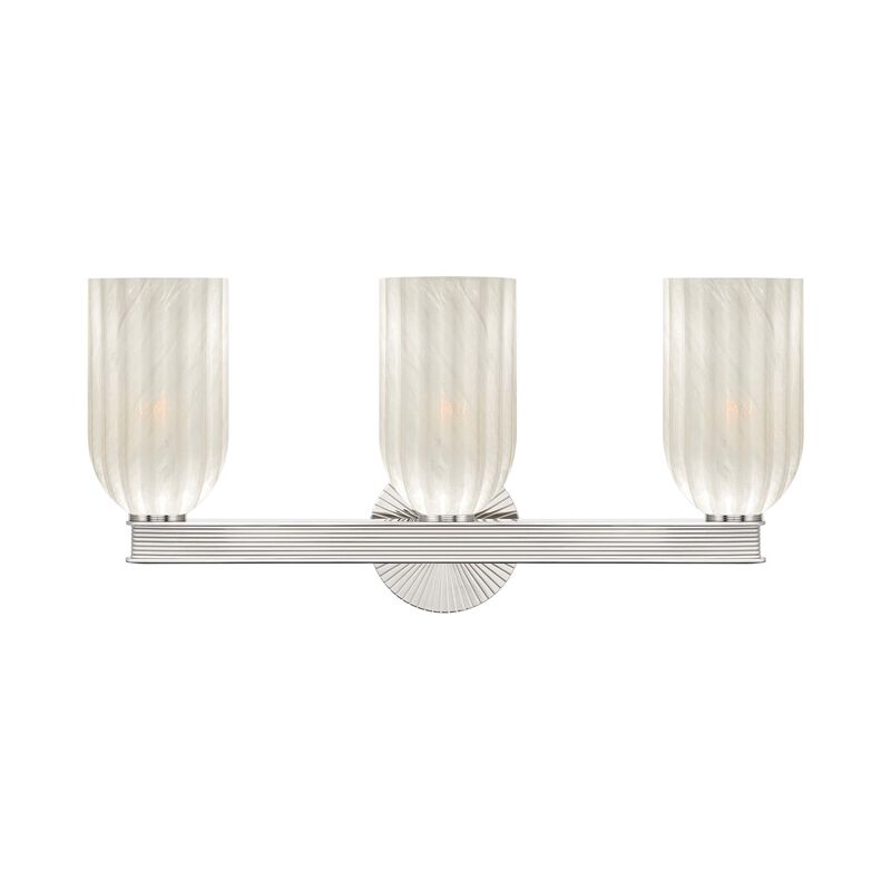 Lotus 23 Inch 3 Light Bath Vanity Light by Crystorama