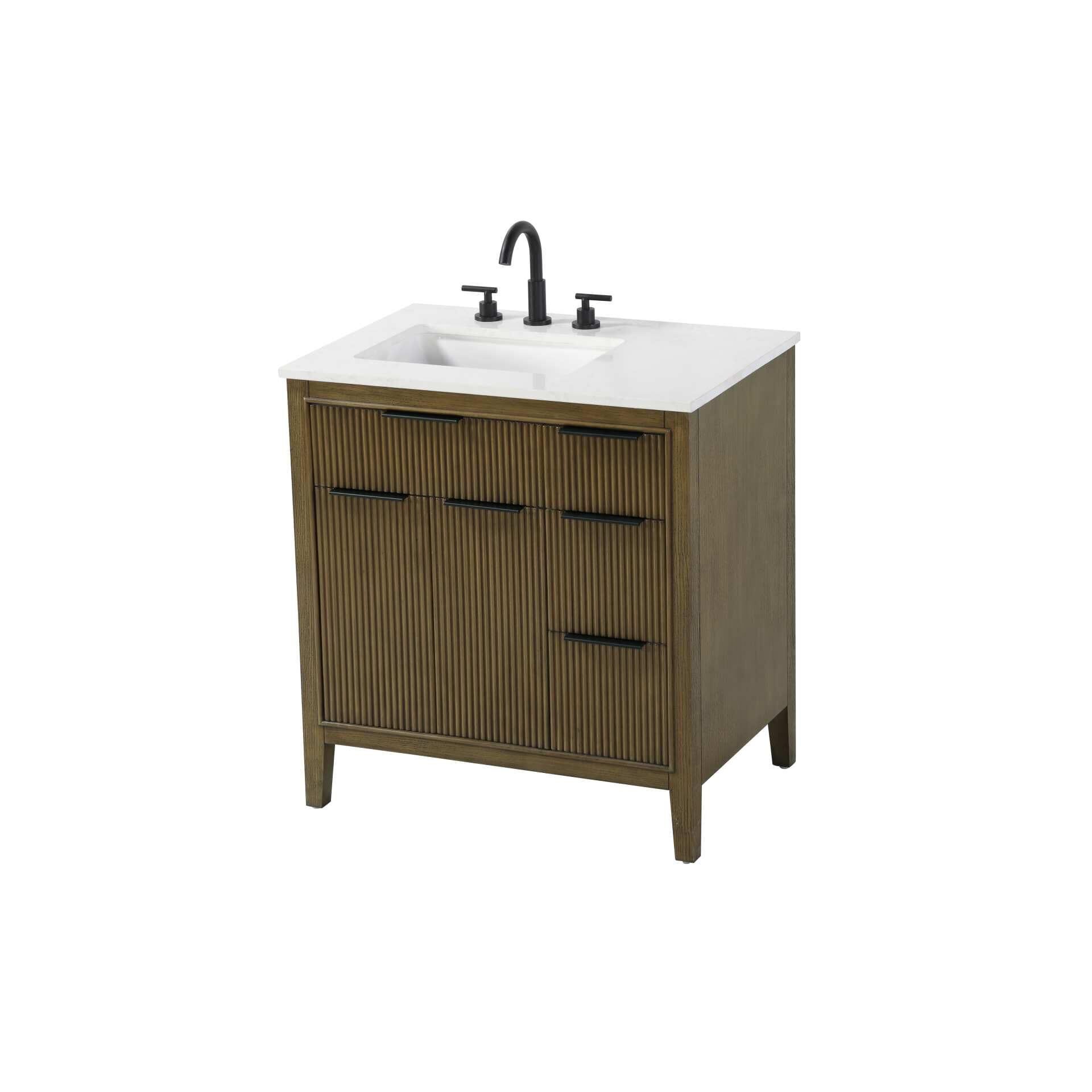 Langston 32 Inch Bath Vanity by Elegant Decor