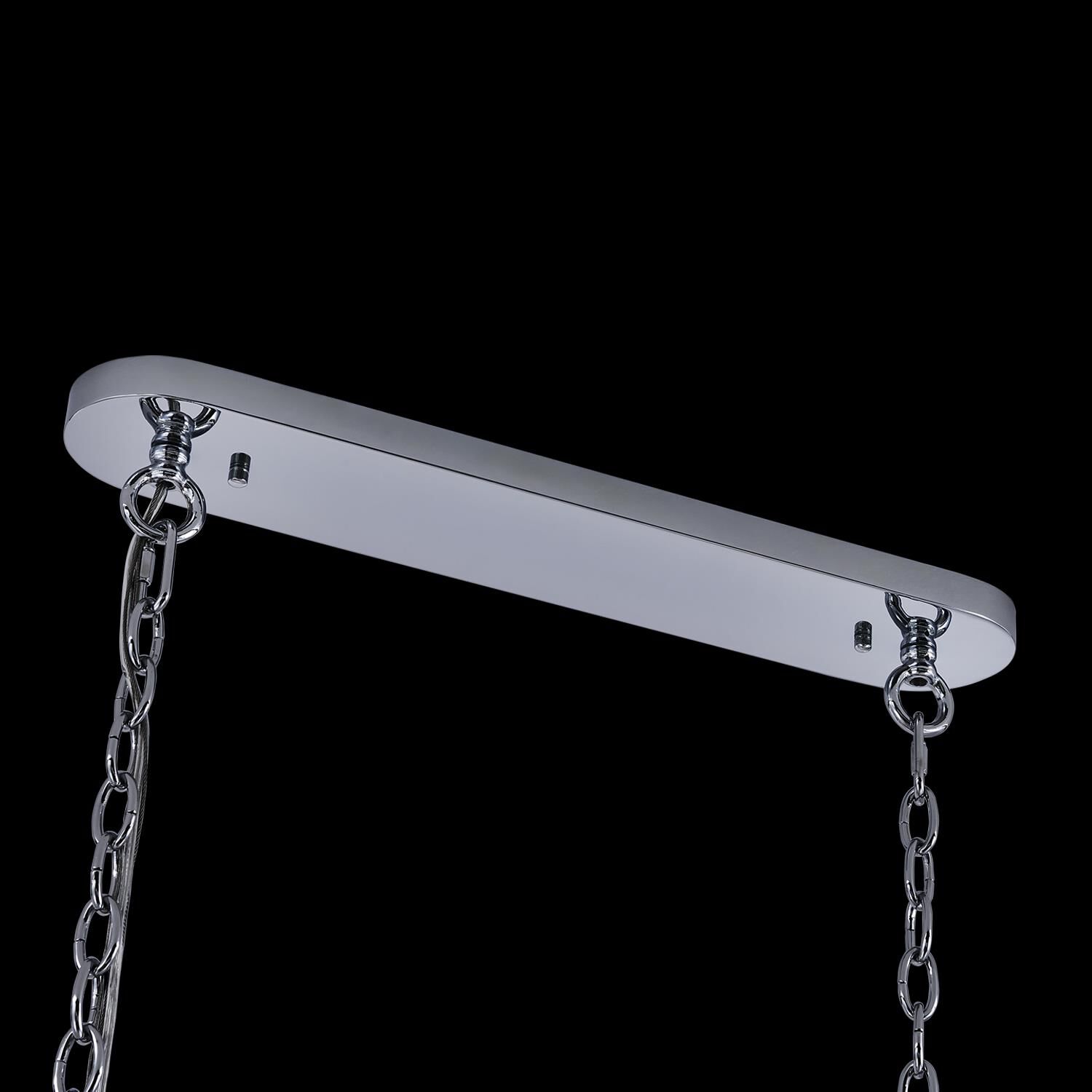 Shown in Polished Chrome finish and Firenze Clear crystal