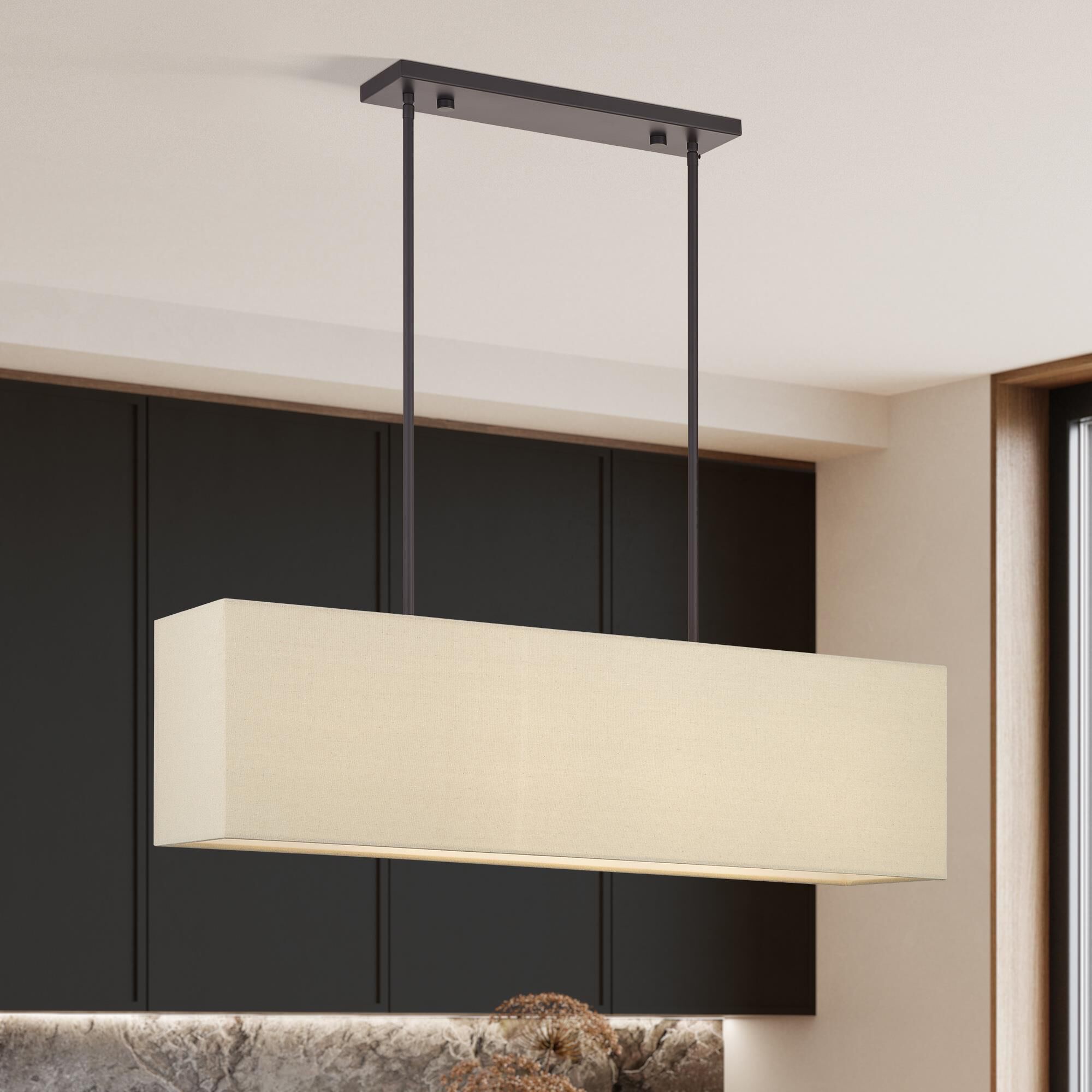 Summit 36 Inch Linear Suspension Light by Livex Lighting