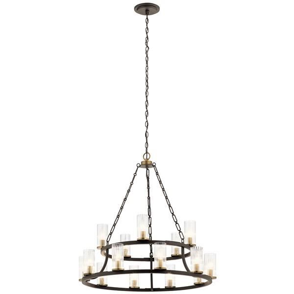 Mathias 31 Inch 15 Light Chandelier by Kichler Lighting