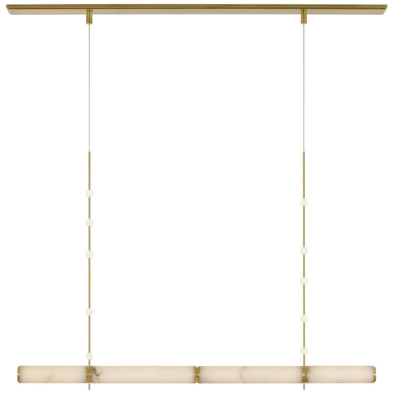 Anne-Marie Barton Marcell 56 Inch Linear Suspension Light by Visual Comfort Signature Collection