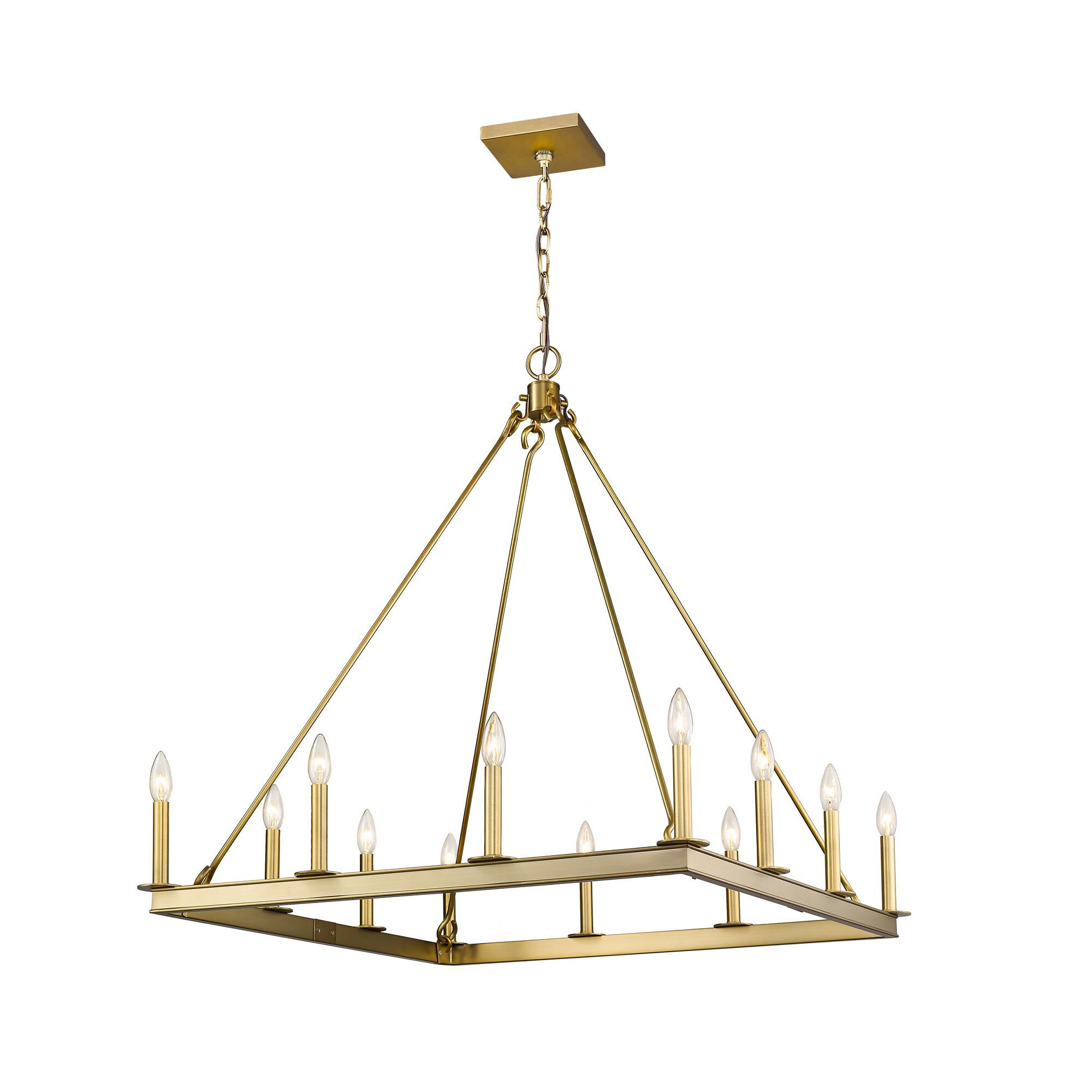 Shown in Olde Brass finish and --- glass and --- shade
