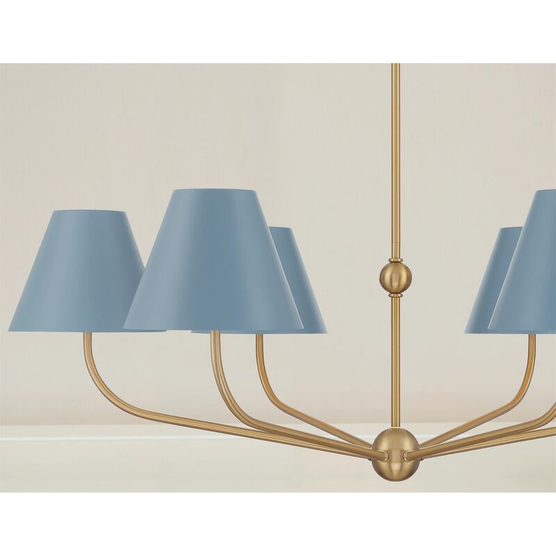 Xavier 40 Inch Chandelier by Crystorama