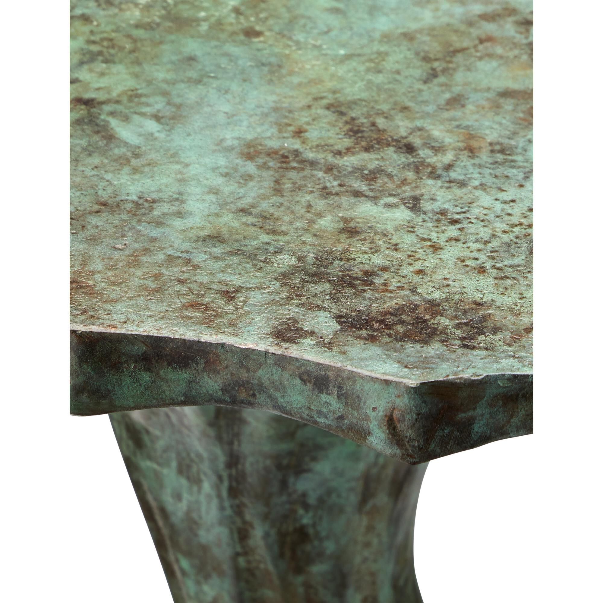 Shown in Verdigris finish