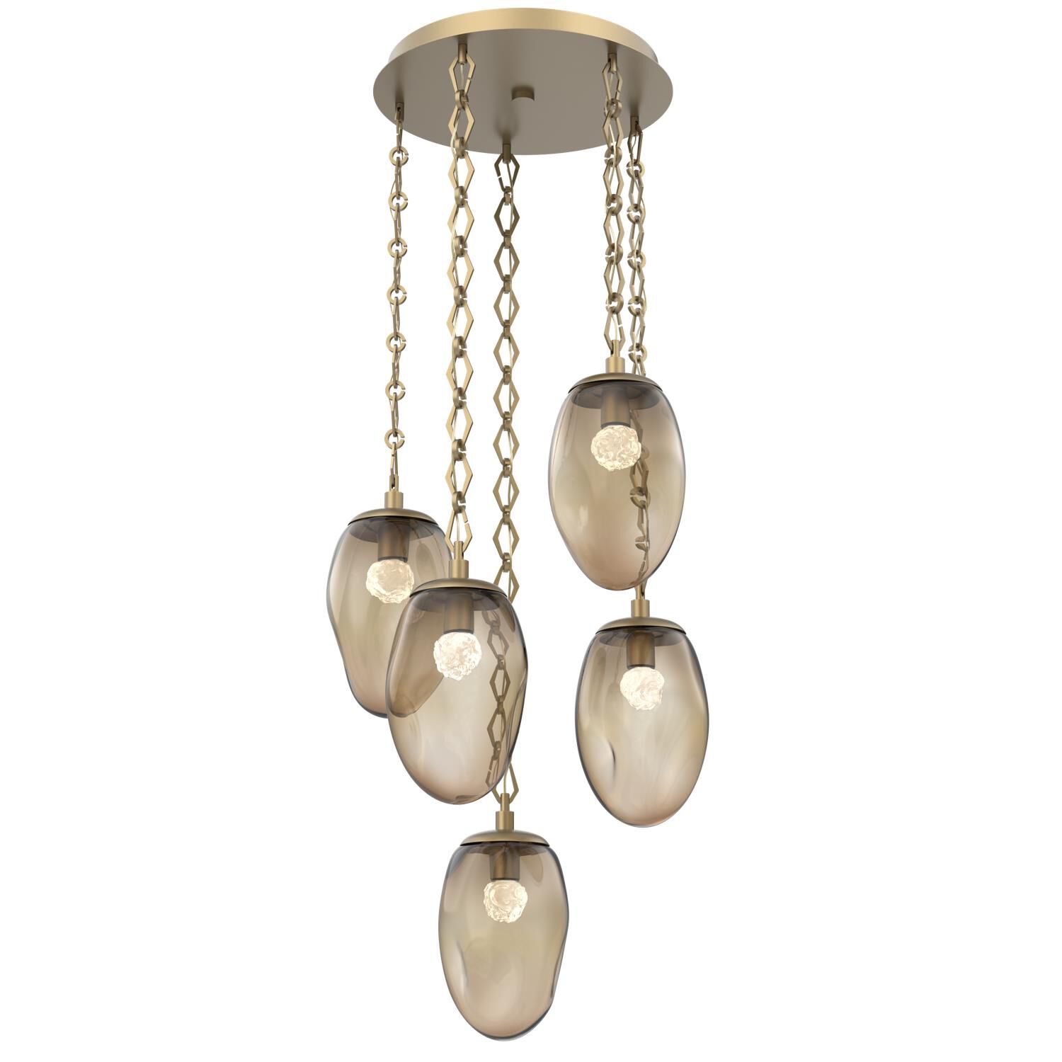 Levi Wilson Meteo Led 22 Inch Multi Light Pendant by Hammerton Studio