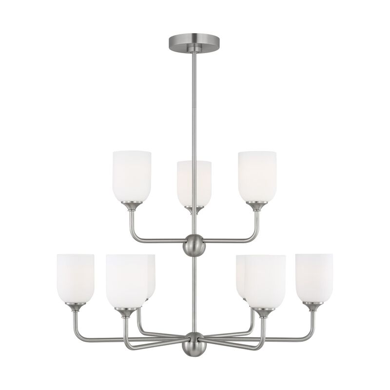 Emile 30 Inch Chandelier by Generation Lighting