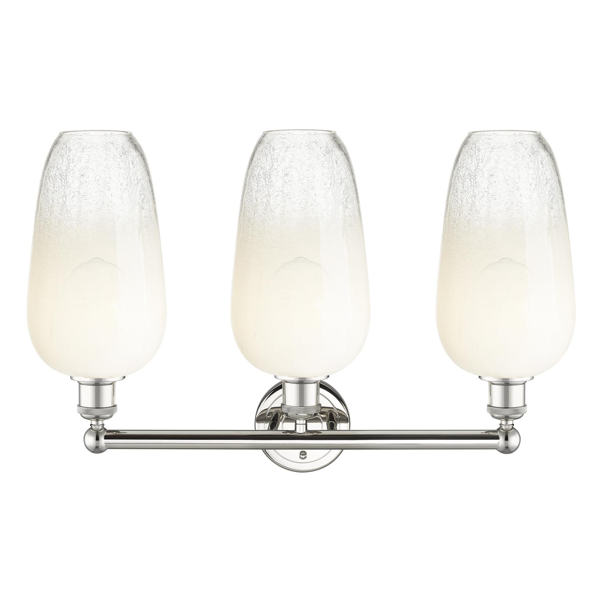 Shown in Polished Nickel finish and Opal glass