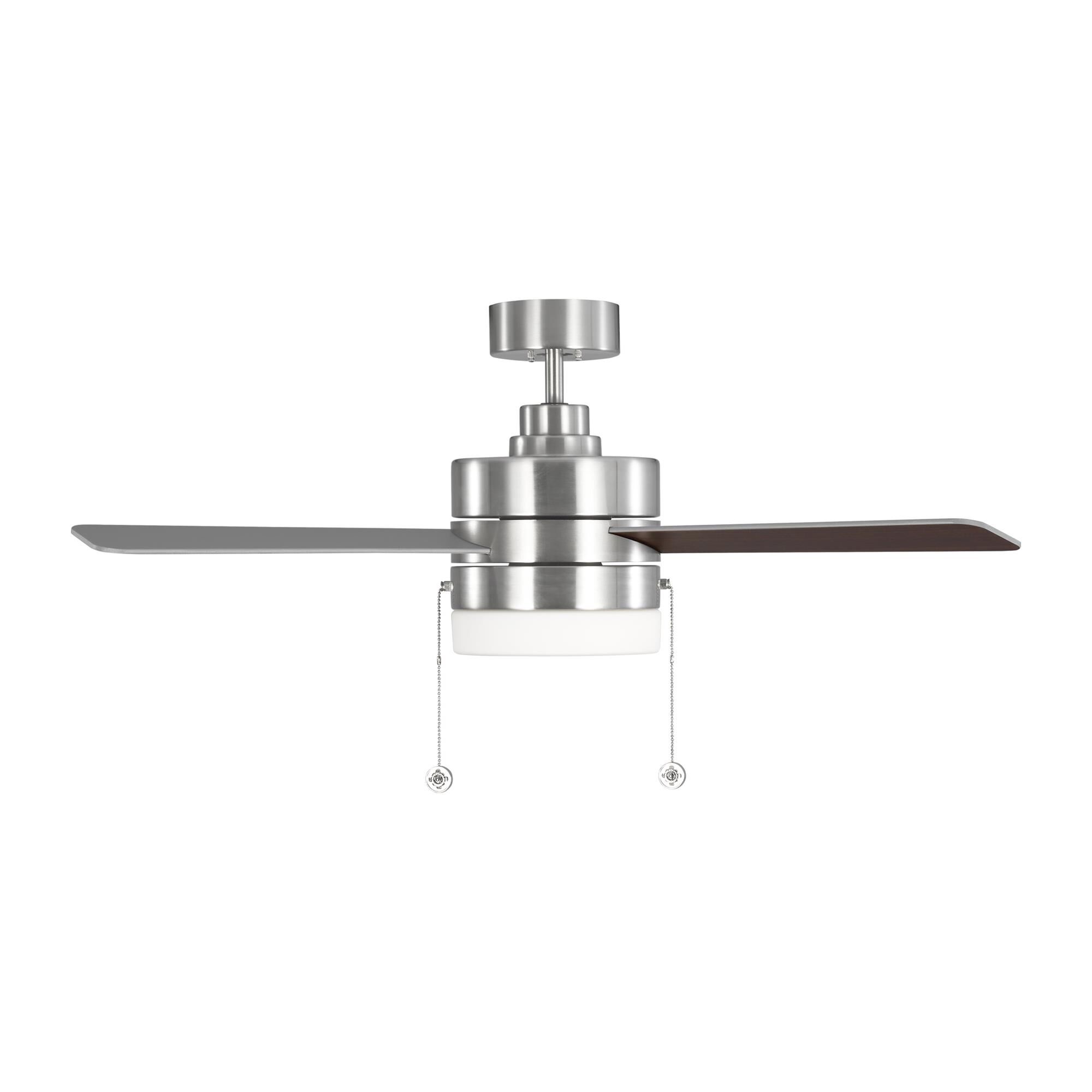 Shown in Brushed Steel finish and Matte White glass
