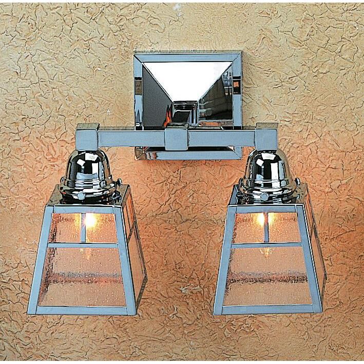 A-Line 13 Inch 2 Light Bath Vanity Light by Arroyo Craftsman