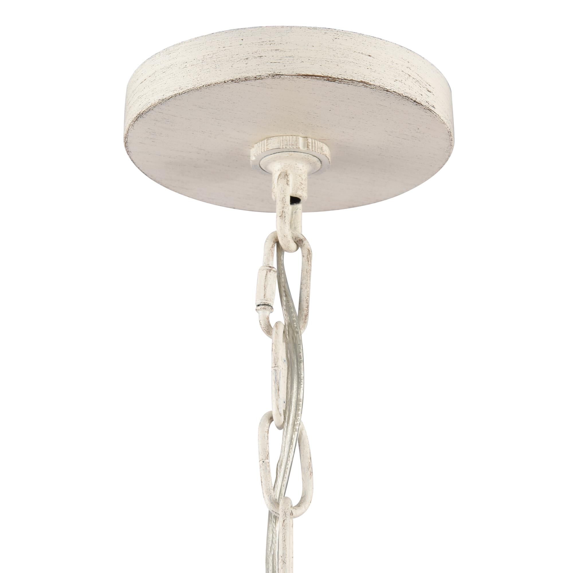 Quinn 30 Inch 6 Light Chandelier by ELK Lighting