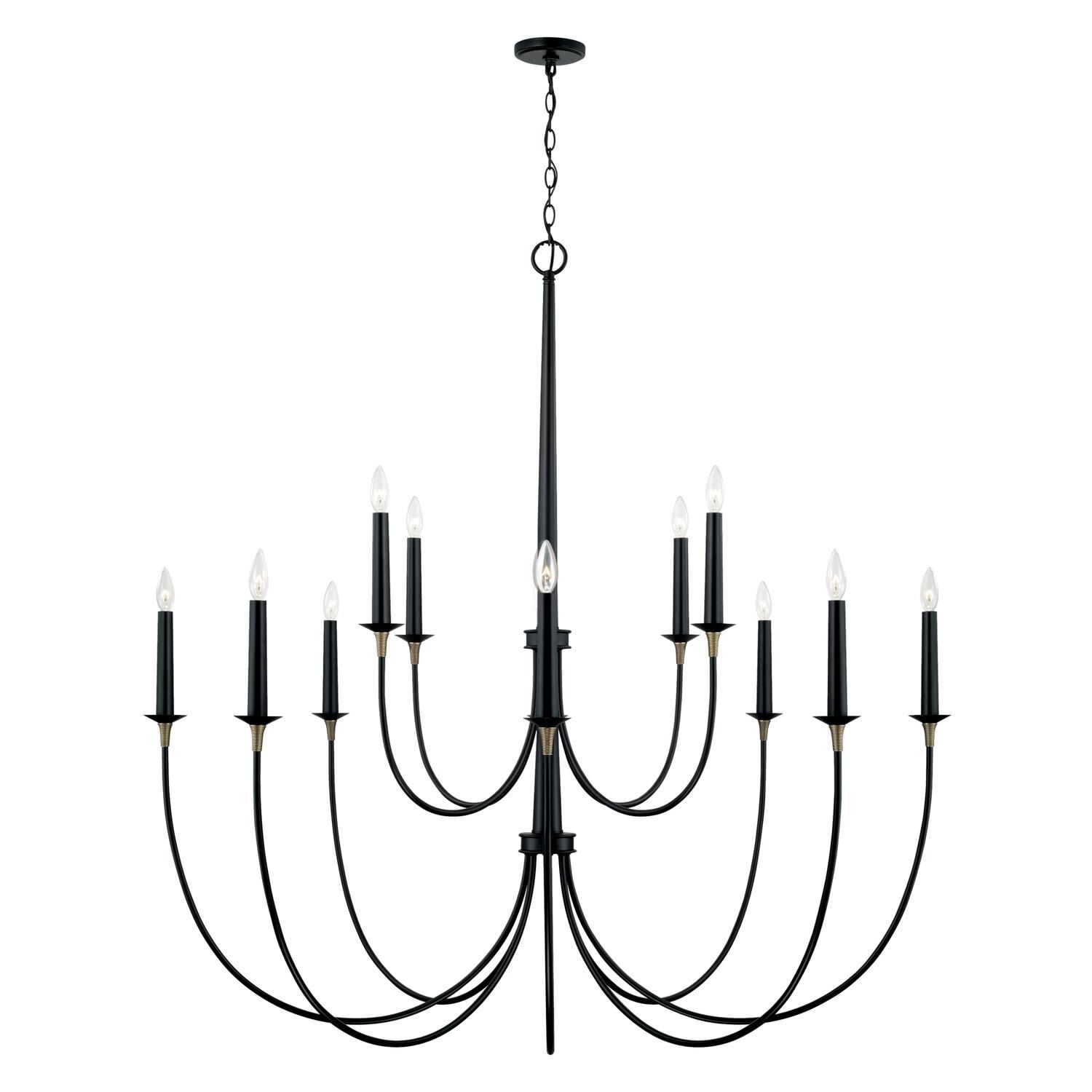 Amara 54 Inch 12 Light Chandelier by Capital Lighting Fixture Company