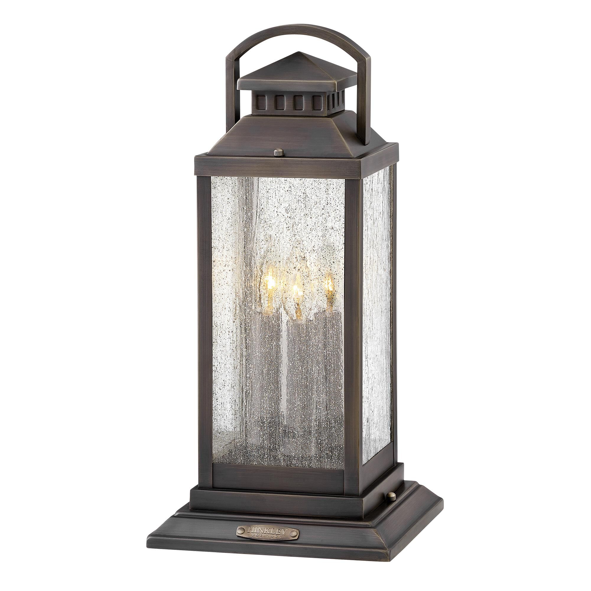Revere 20 Inch Outdoor Pier Lamp,