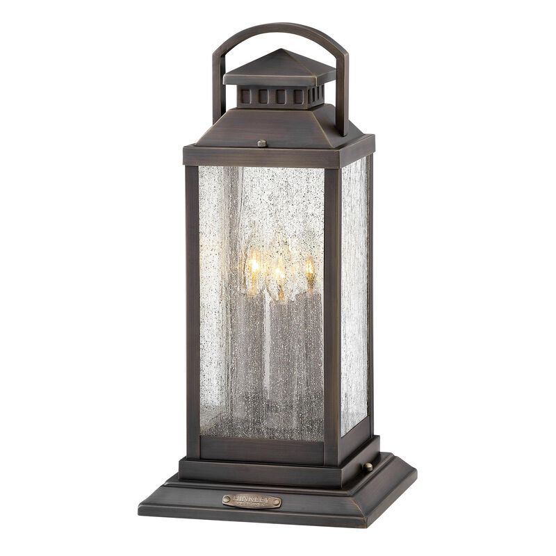 Revere 20 Inch Outdoor Pier Lamp by Hinkley