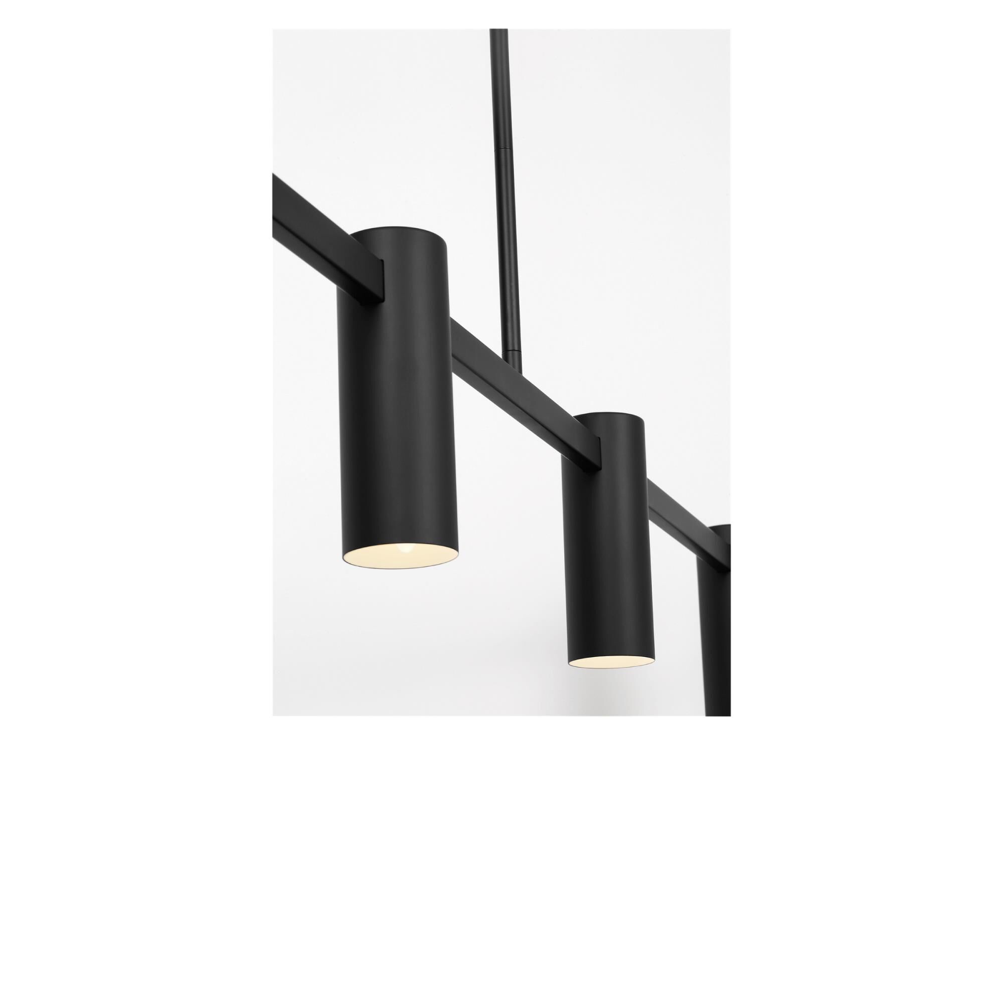 Shown in Midnight Black finish and Metal shade