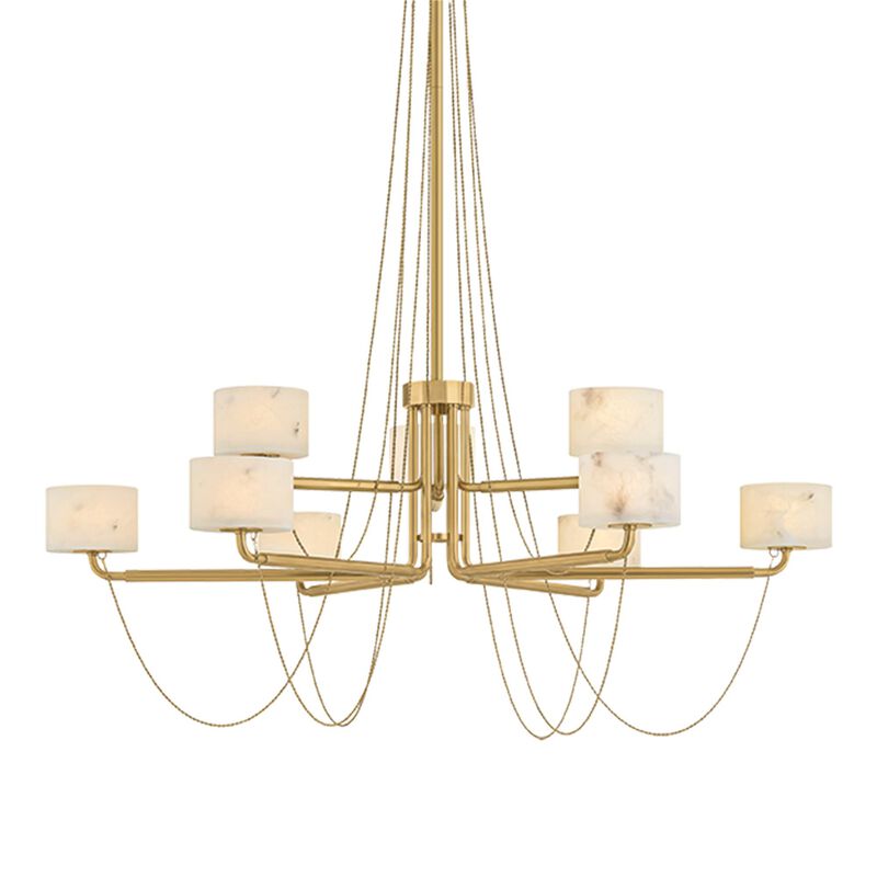 Noz Nozawa Bunda Large Chandelier by Corbett Lighting