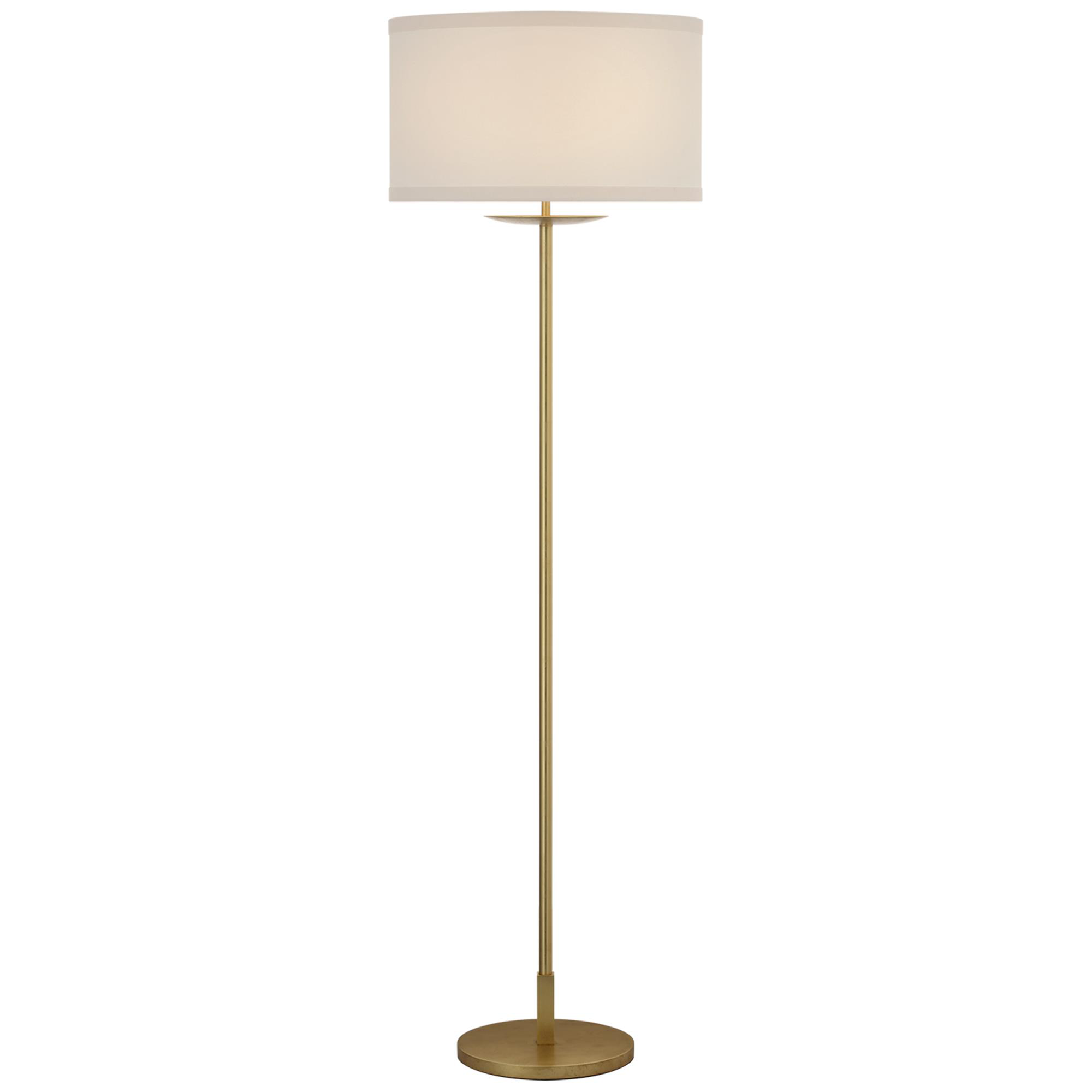 Shown in Gild finish and Linen shade