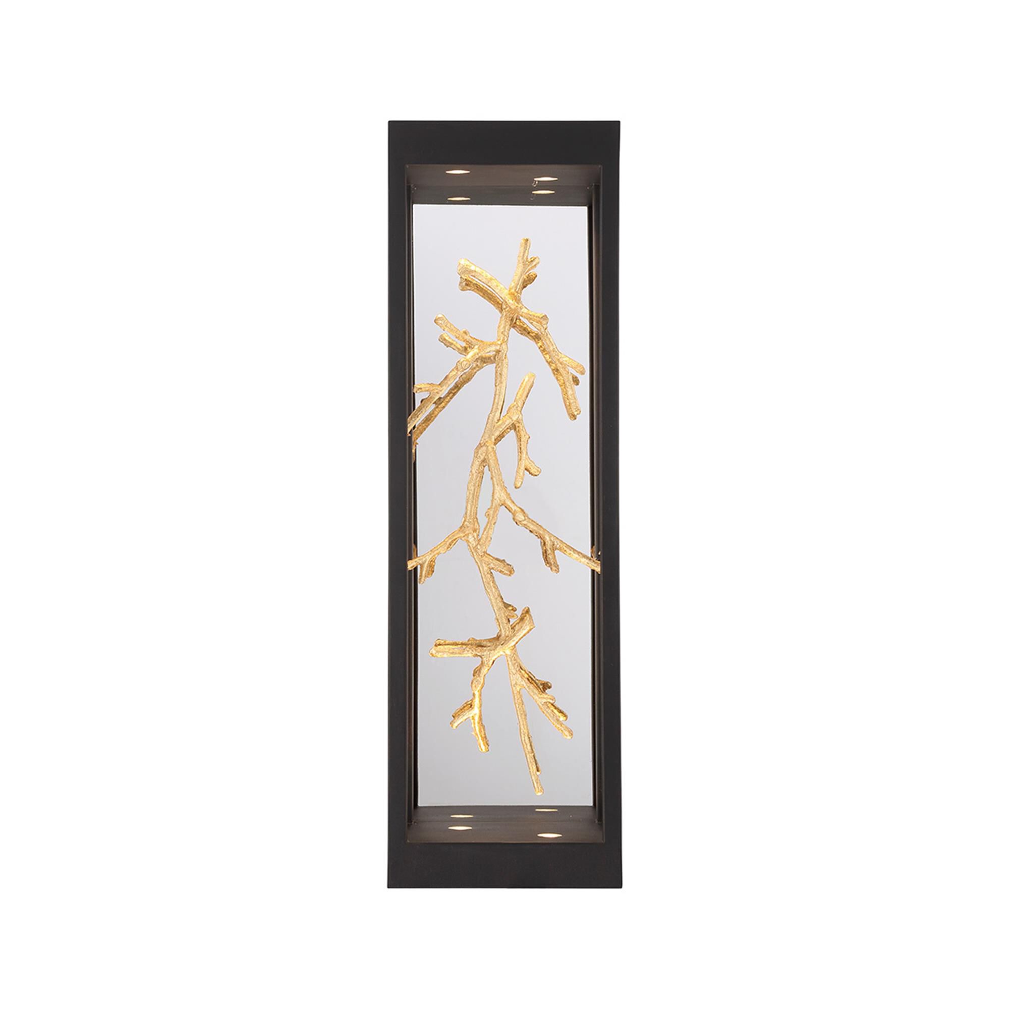 Shown in Black and Gold finish