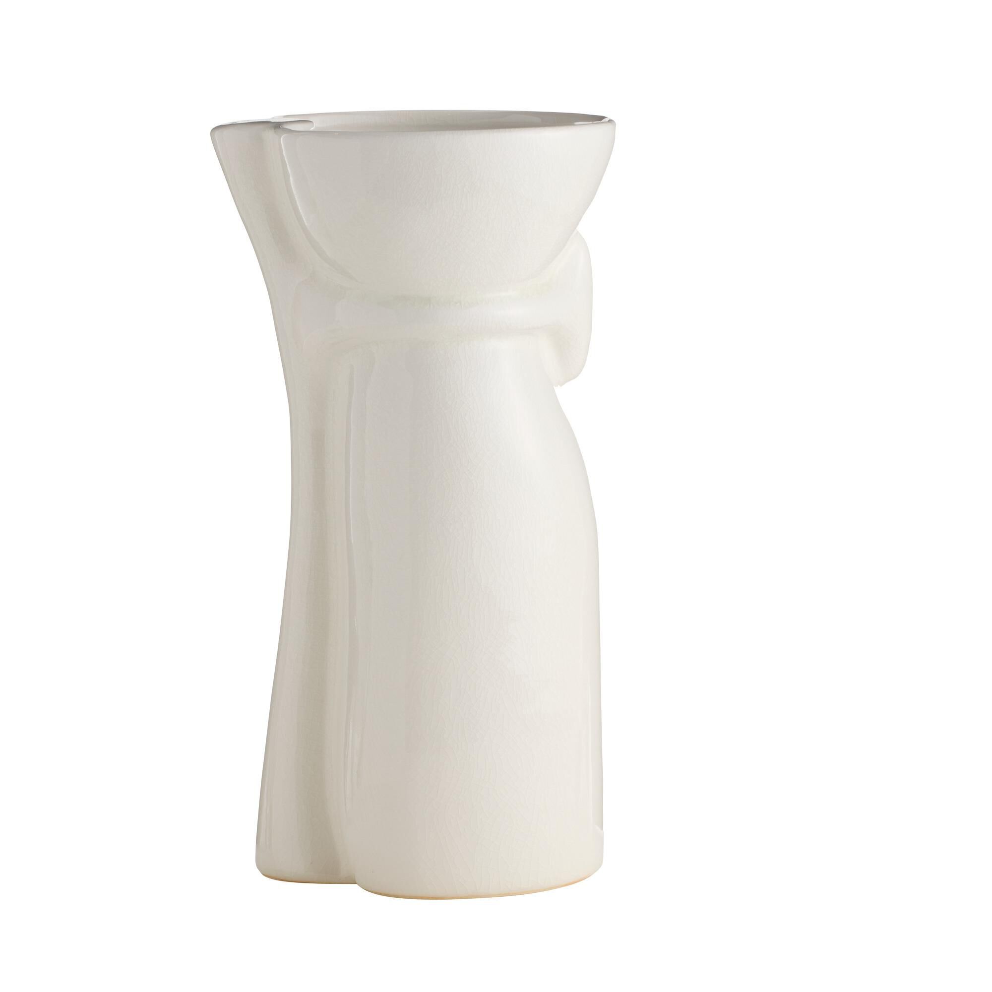 Shown in Ivory Crackle finish