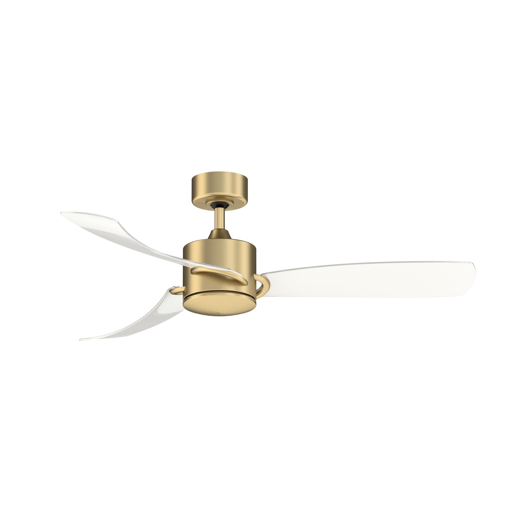 Shown in Brushed Satin Brass finish and Opal Frosted glass