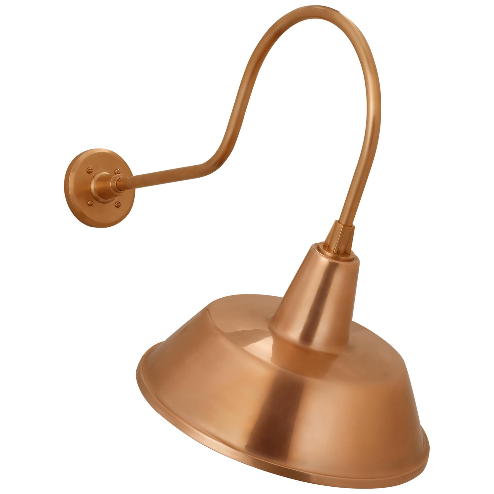 Shown in Soft Copper finish and Copper shade