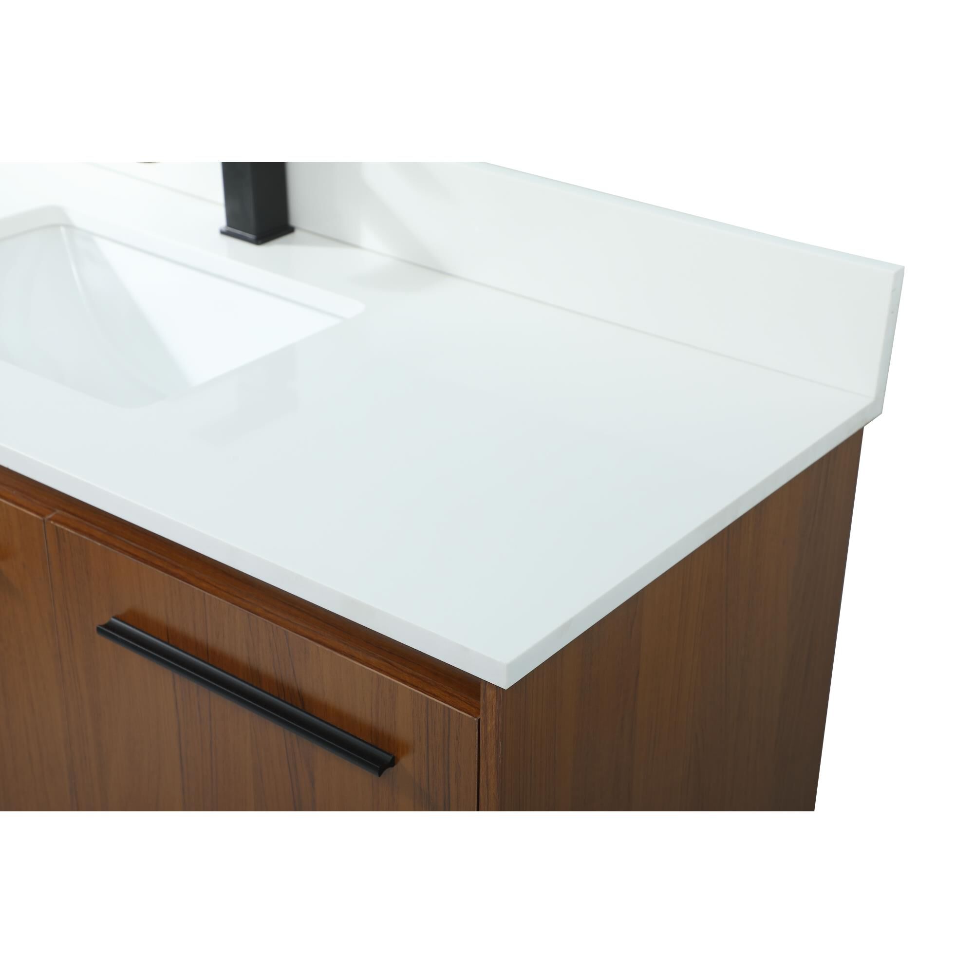 Shown in Teak finish