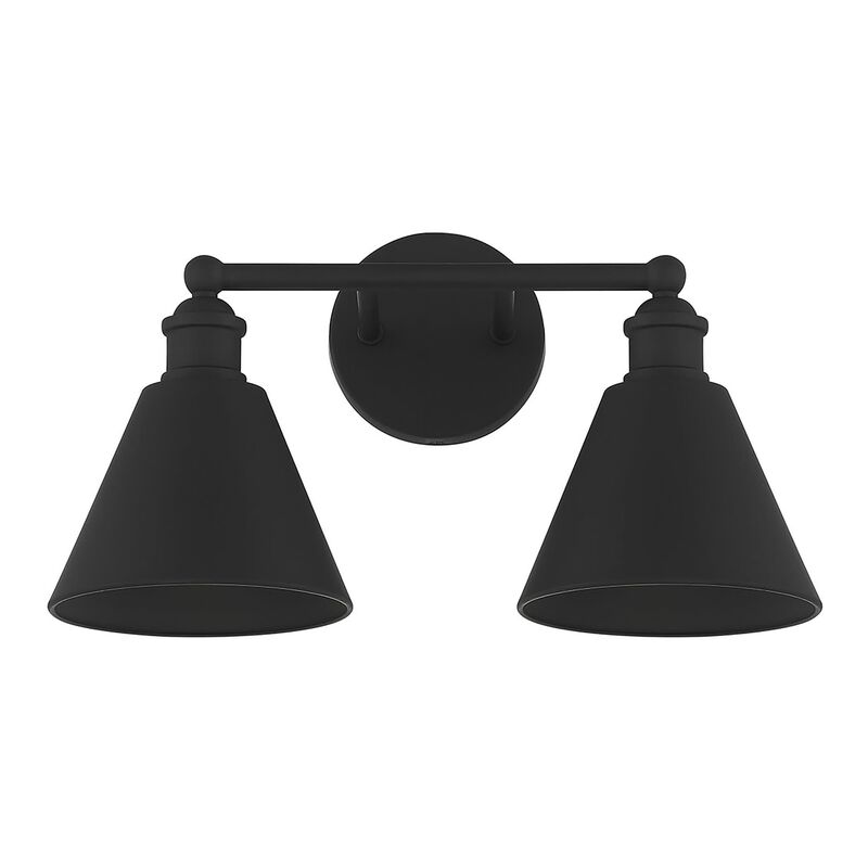 17 Inch 2 Light LED Bath Vanity Light by Meridian Lighting